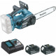 Makita Tronçonneuse d'élagage 36 V 2x18 V Li-Ion 3 Ah 30cm Makita DUC302RF2