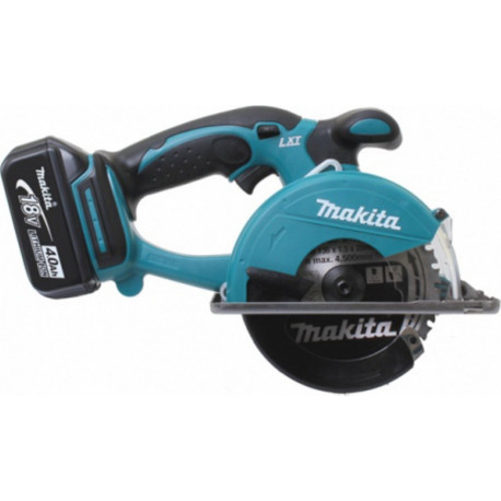 Makita Scie à métaux diamètre 136mm 18 Volts 4Ah DCS550RMJ modèle DCS550RMJ