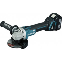 Makita Meuleuse Ø diamètre 125mm 18 Volts Li-Ion 5 Ah DGA506RTJ