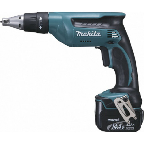 Makita Visseuse placo 0 a 4000 tours par minute 14,4 volts 3 Ah + 2 batteries lithium BFS441RFE