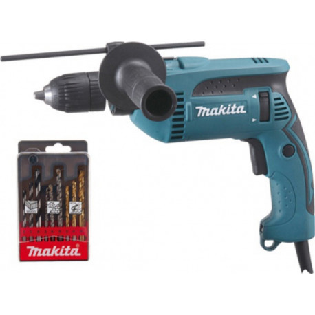 Makita Perceuse à percussion 680 Watt diamètre 13 mm modèle HP1641K1X