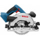 Scie circulaire Bosch pro sans fil GKS 18V-57G Ø165mm Bosch Version solo sans batterie ni chargeur 06016A2101