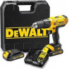 Dewalt Perceuse à percussion sans fil DCD776D2-QW 18V 2x2Ah