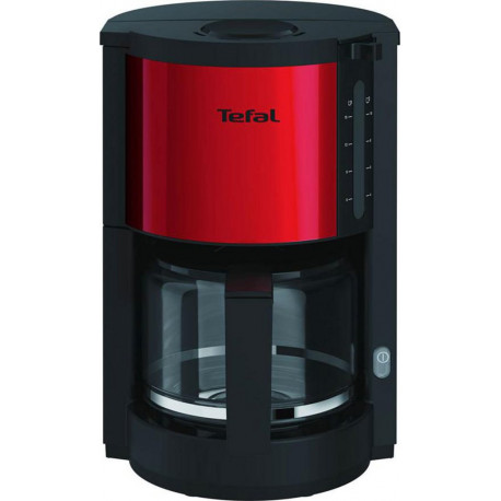 Tefal Cafetière Rouge Inox CM310511