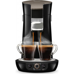 Philips Cafetière à Dosettes Senseo Noir 1450W 2 Tasses HD6564/61