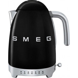 Smeg Bouilloire Température Réglable Noir 2400W 1,7L KLF04