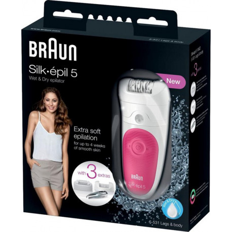 Braun Epilateur Électrique Silk-Epil SE 5-531