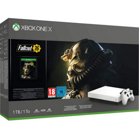 Microsoft Console Xbox One X 1To White Special Edition