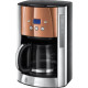 Russell Hobbs Cafetière Luna 24320-56 Programmable Acier/Cuivre