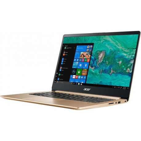 Acer Swift 1 Ultrafin Intel Pentium Silver N5000 Quad-Core 11GHz 8Go + 256Go SSD 14” Or SF114-32