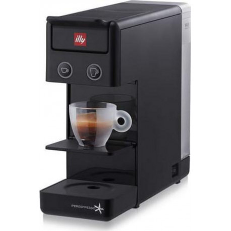 Illy Cafetière à dosette Y3.2 Noire Expresso & Coffee