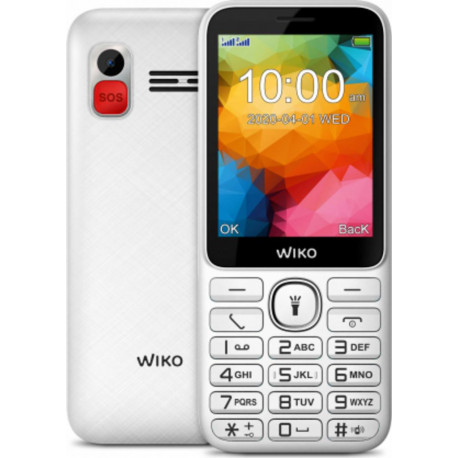 WIKO Téléphone portable F 200 LS BLANC