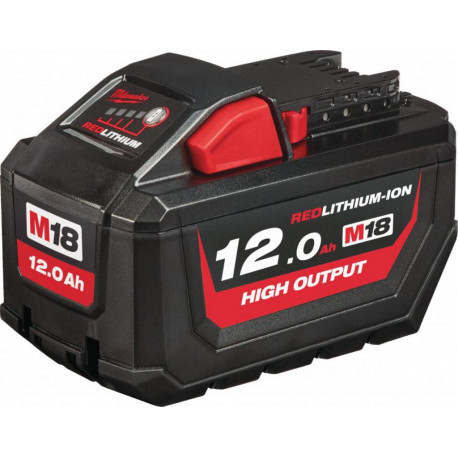 Milwaukee Batterie 18V 12Ah M18 HB12 HIGH OUTPUT 4932464260