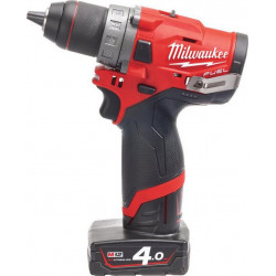 Milwaukee Perceuse-visseuse FUEL 12V 4Ah 44 Nm M12 FDD-402X