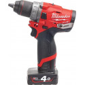 Milwaukee Perceuse-visseuse FUEL 12V 4Ah 44 Nm M12 FDD-402X