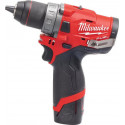 Milwaukee Perceuse-visseuse FUEL 12V 2Ah 44 Nm M12 FDD-202X