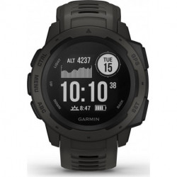 Garmin Montre connectée Montre sport INSTINCT GRAPHITE