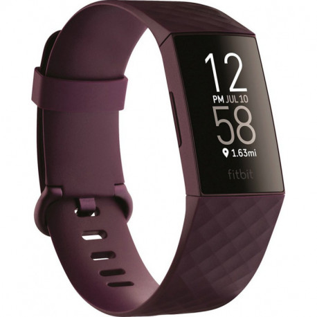 Fitbit Montre connectée Bracelet connecté CHARGE 4 BOIS DE ROSE