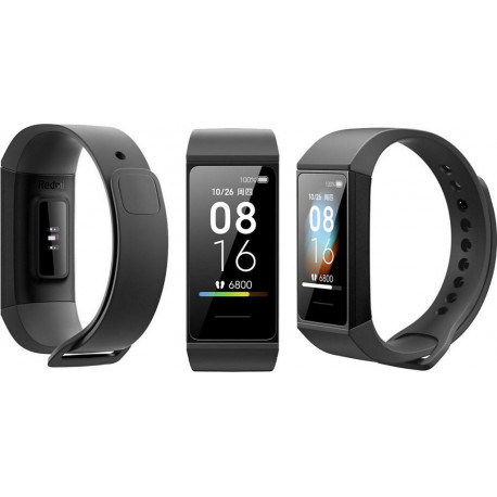 Xiaomi Montre connectée Bracelet connecté Mi Smart Band 4C noir