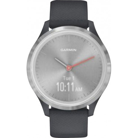 Garmin Montre connectée Bracelet connecté VIVOMOVE 3S Silver Blue