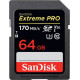 Sandisk Carte SD EXTREME PRO SDXC 64GB UHS-I U3