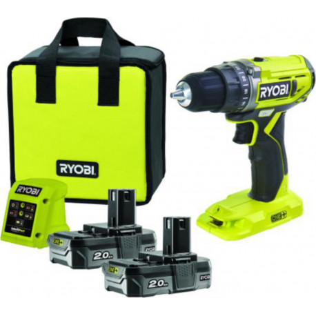 Ryobi Perceuse visseuse sans fil One+ R18DD2-220S 18V-2Ah