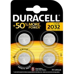 Duracell 4 piles 3V lithium 2032 (lot de 2)