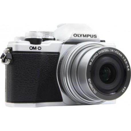 Olympus Appareil Photo Hybride OM-D EM10 Mark II silver + 14-42mm