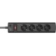 POWER STRIP IEC C14 TO 4 OUTLET