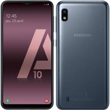 Samsung Galaxy A10 32Go 6.2” Noir 4G Double port nano Sim SM-A105F/DS