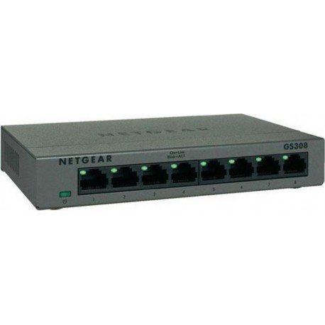 8-PORT GIGABIT ETHERNET GS308-300PES