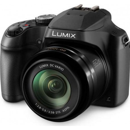 Panasonic Appareil Photo Bridge - Lumix FZ82 - Noir - Objectif 3.58-215 mm