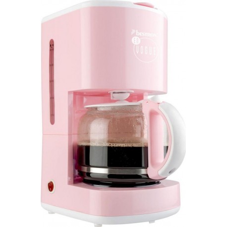 Bestron Cafetière électrique ACM300EVP En Vogue Rose