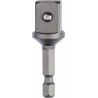 Bosch Adaptateur pour douilles adaptables 1/2 emmanchement hexagonal 50 mm 2608551107