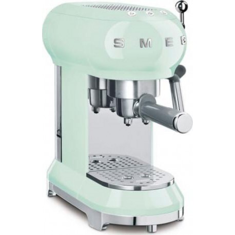 Smeg Machine à expresso Vert d’Eau ECF01PGEU