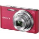 Sony Appareil Photo Compact DSC-W830 Rose + Housse