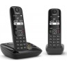 Gigaset Téléphone AS690A DUO NOIR