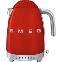 Smeg Bouilloire Température Réglable Rouge 2400W 1,7L KLF04RDEU