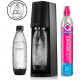 Sodastream Machine à soda TERRA Noire Pack Lave-Vaisselle