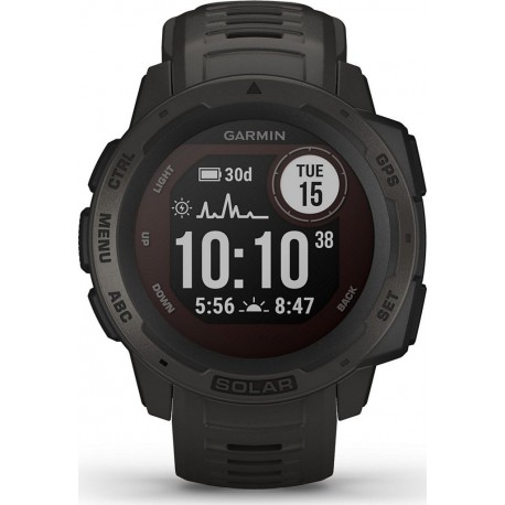 Garmin Montre sport Instinct Solar Graphite