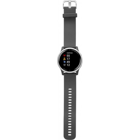 Garmin Montre sport VIVOACTIVE 4 45mm SHADOW GREY/STAINLESS