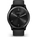 Garmin Montre santé vivomove Sport Gray bracelet noir