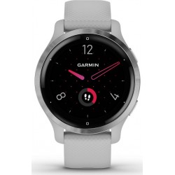 Garmin Montre sport Venu 2S Silver avec bracelet gris clair