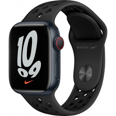 Apple Watch Montre connectée Nike 41MM Alu Min/Anth Noir Series 7 Cel