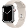 Apple Watch Montre connectée 45MM Acier Arg/Lum Stellaire Series 7 Ce