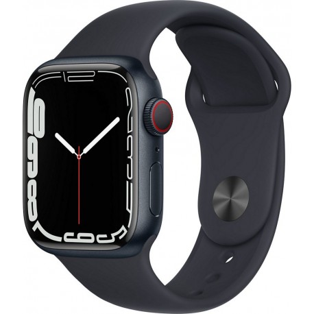 Apple Watch Montre connectée 41MM Alu/Minuit Series 7 Cellular