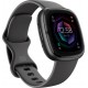 Fitbit Montre santé Sense 2 Aluminium Graphite et Gris ombre