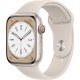 Apple Watch Montre connectée 45MM Alu/Lumiere Stellaire Series 8 Cell