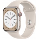 Apple Watch Montre connectée 45MM Alu/Lumiere Stellaire Series 8 Cell