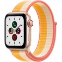 Apple Watch Montre connectée SE 40MM Alu Or/Mais Boucle Blanc Cellula